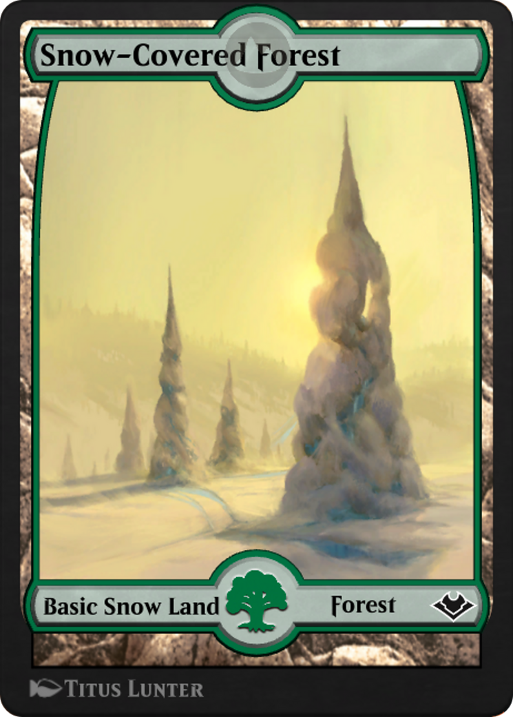 Snow-Covered Forest (PANA-261) [MTG Arena Promos]