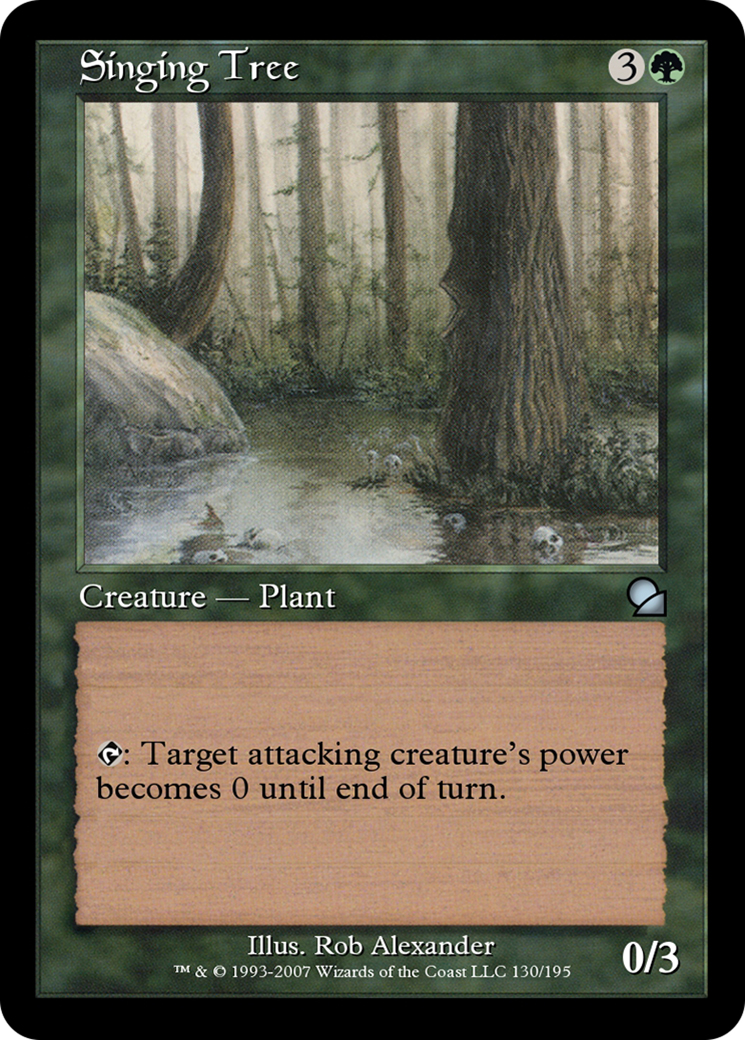 Singing Tree (ME1-130) [Masters Edition] Foil