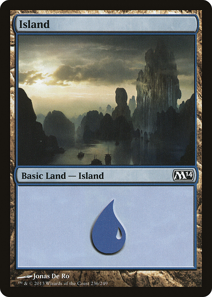 Island (M14-236) [Magic 2014]