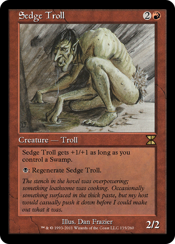 Sedge Troll (ME4-135) [Masters Edition IV]