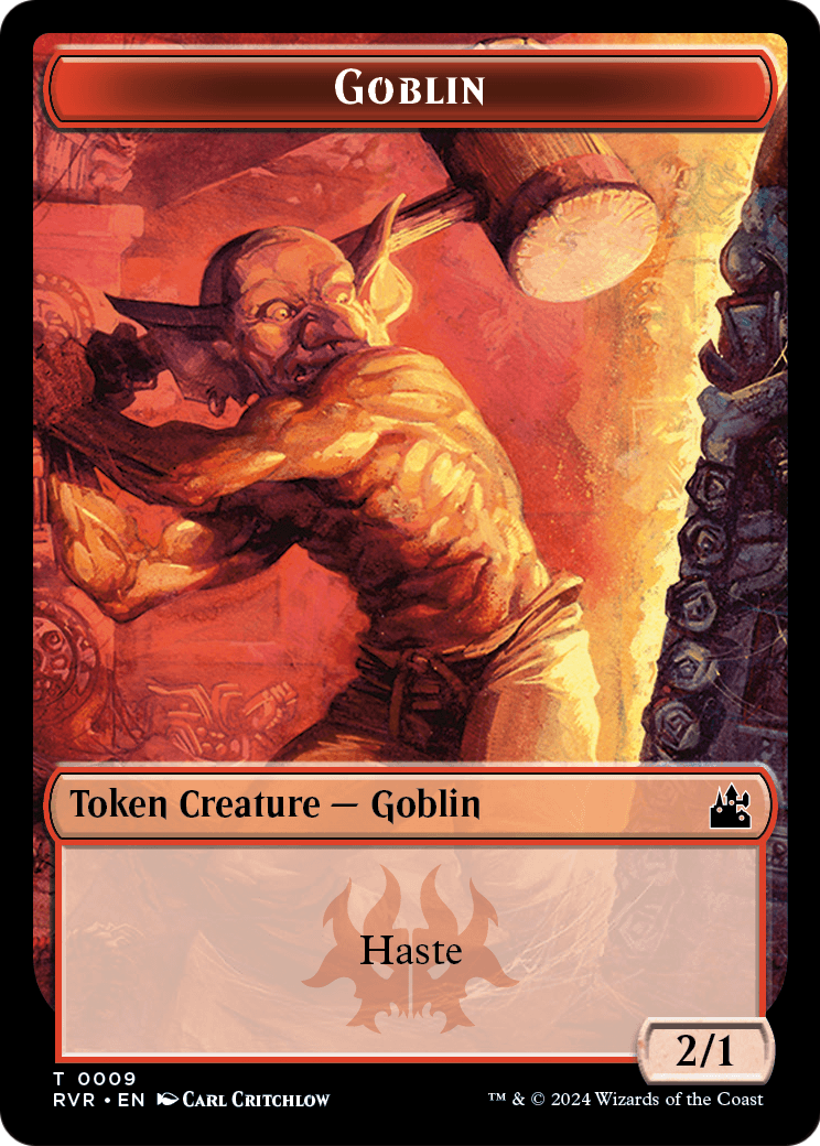 Goblin (TRVR-009) [Ravnica Remastered Tokens]