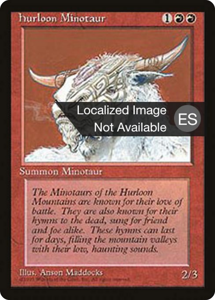 Hurloon Minotaur (4BB-202) [Fourth Edition Foreign Black Border]