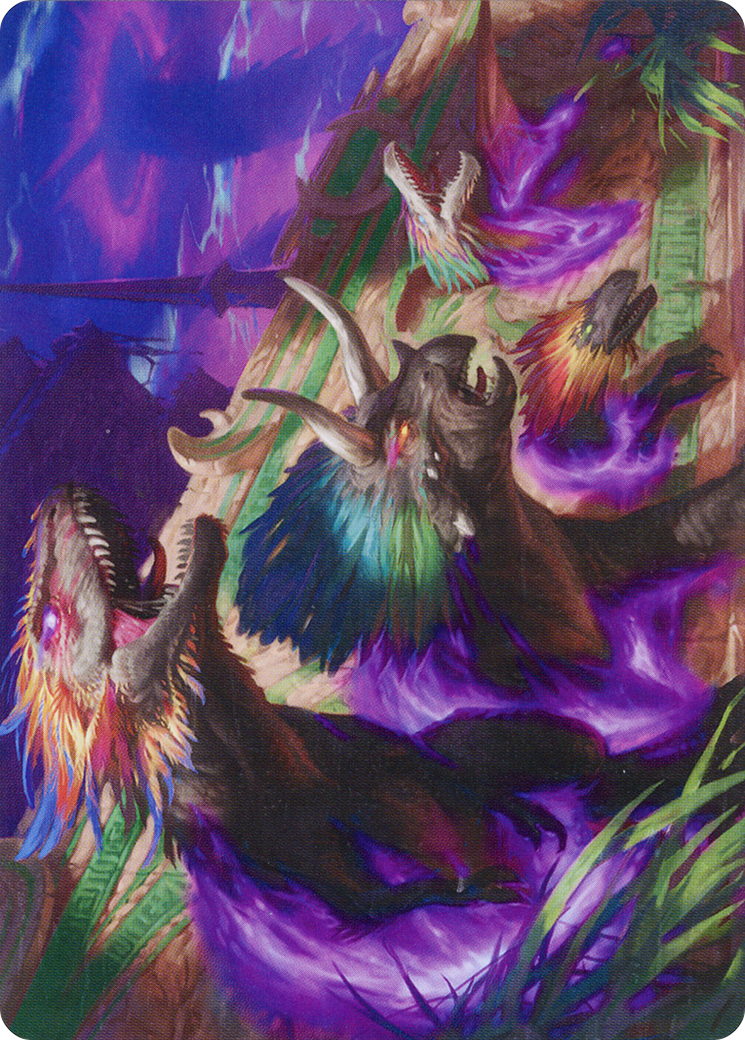 Burning Sun's Fury // Burning Sun's Fury (AMOM-029) (Borderless) [March of the Machine Art Series]