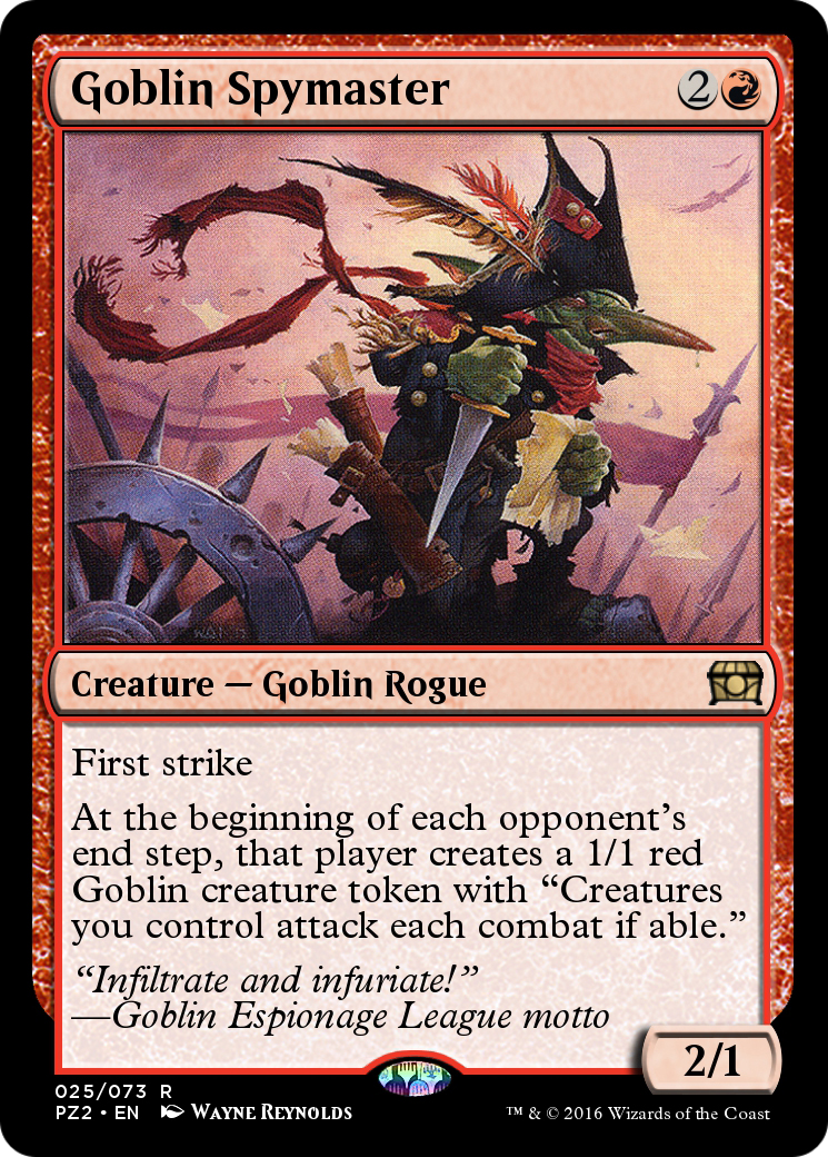 Goblin Spymaster (PZ2-025) [Treasure Chest]