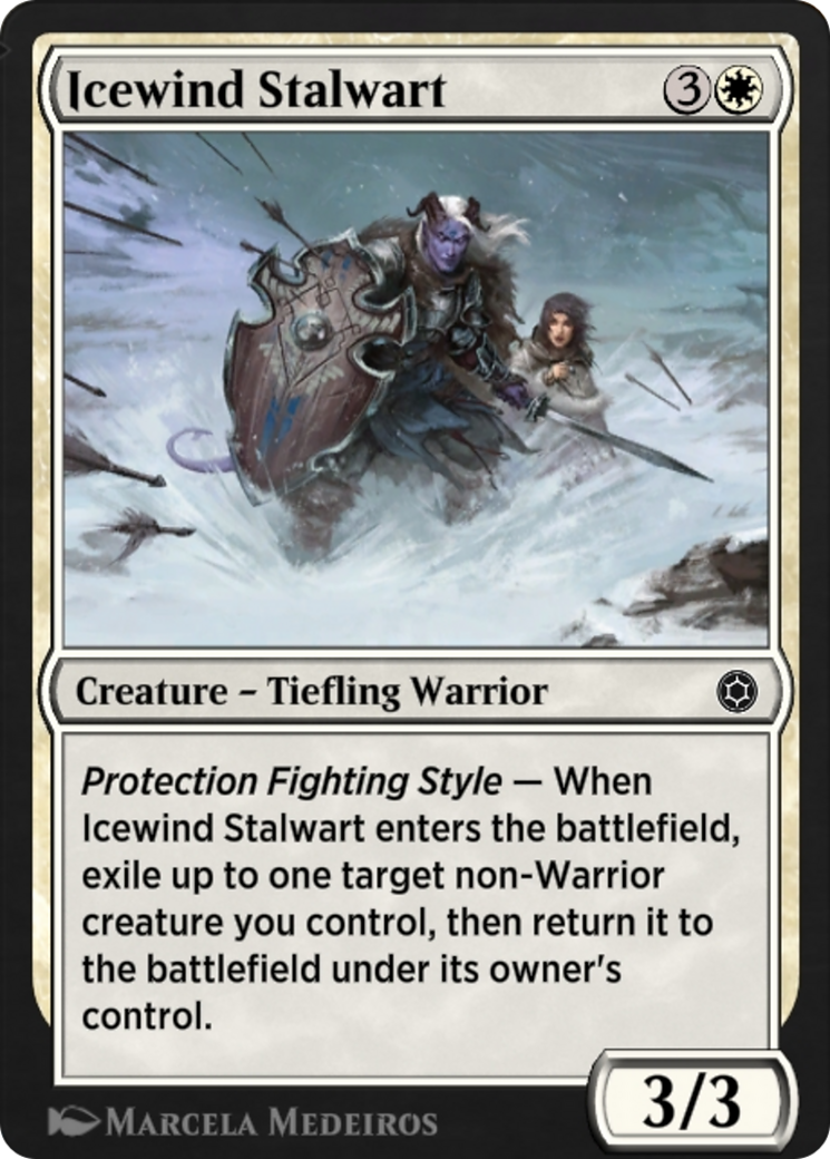 Icewind Stalwart (HBG-093) [Alchemy Horizons: Baldur's Gate]