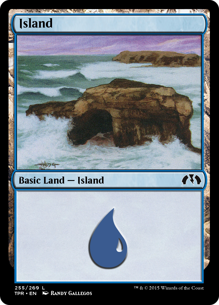 Island (TPR-255) [Tempest Remastered] Foil