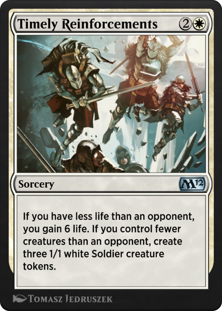 Timely Reinforcements (HA3-005) [Historic Anthology 3]