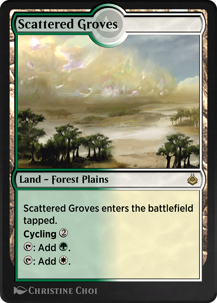 Scattered Groves (AKR-327) [Amonkhet Remastered]