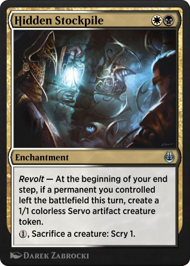 Hidden Stockpile (KLR-197) [Kaladesh Remastered]
