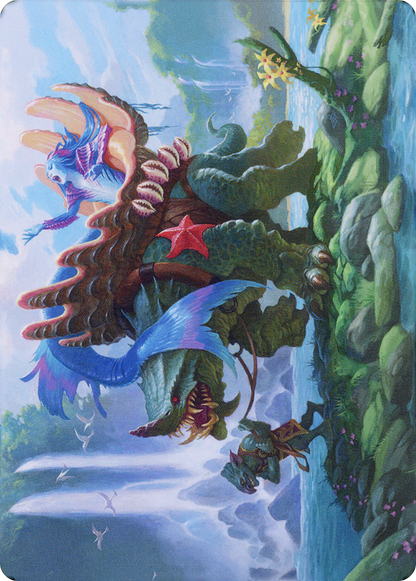 Vodalian Mindsinger // Vodalian Mindsinger (ADMU-021) (Borderless) [Dominaria United Art Series]