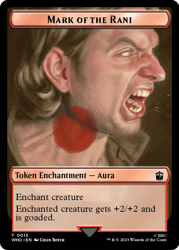 Mark of the Rani (TWHO-015) [Doctor Who Tokens]