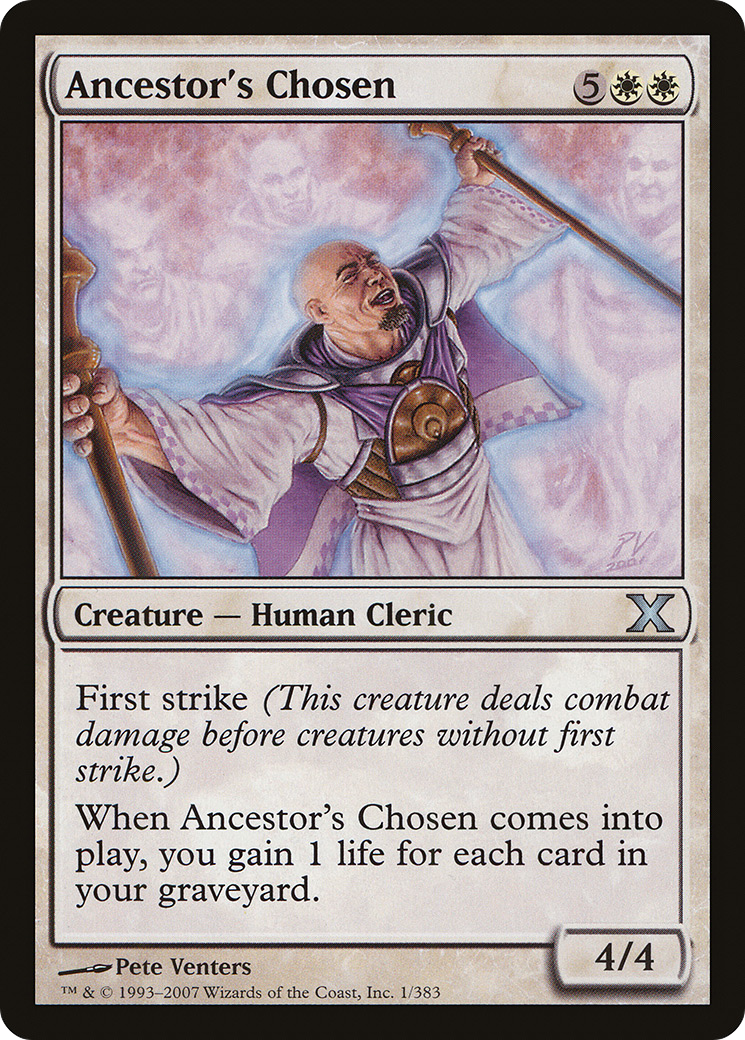 Ancestor's Chosen (10E-001) [Tenth Edition]