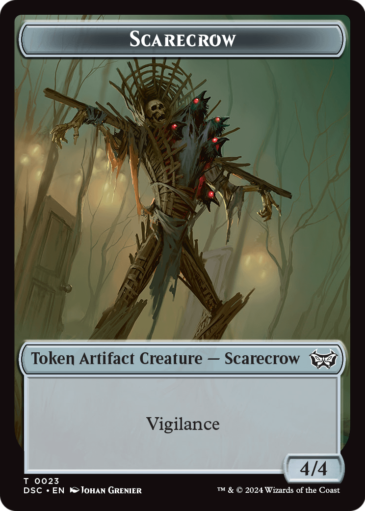 Scarecrow (TDSC-023) [Duskmourn Commander Tokens]