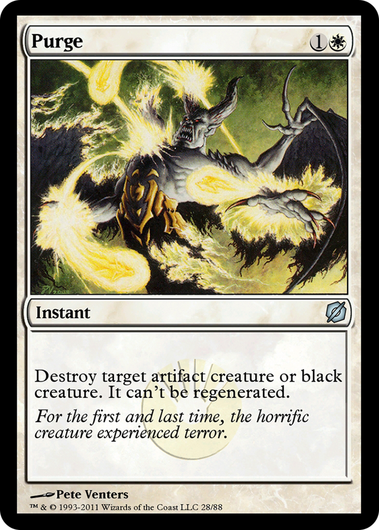 Purge (TD2-028) [Duel Decks: Mirrodin Pure vs. New Phyrexia]