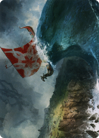 Run Ashore // Run Ashore (ASKHM-019) (Borderless) [Art Series: Kaldheim] Foil