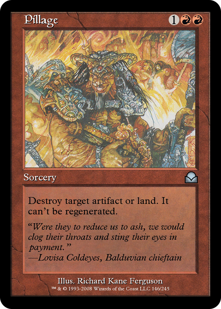 Pillage (ME2-146) [Masters Edition II] Foil