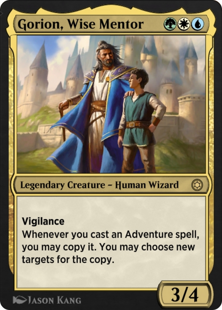 Gorion, Wise Mentor (HBG-234) [Alchemy Horizons: Baldur's Gate]