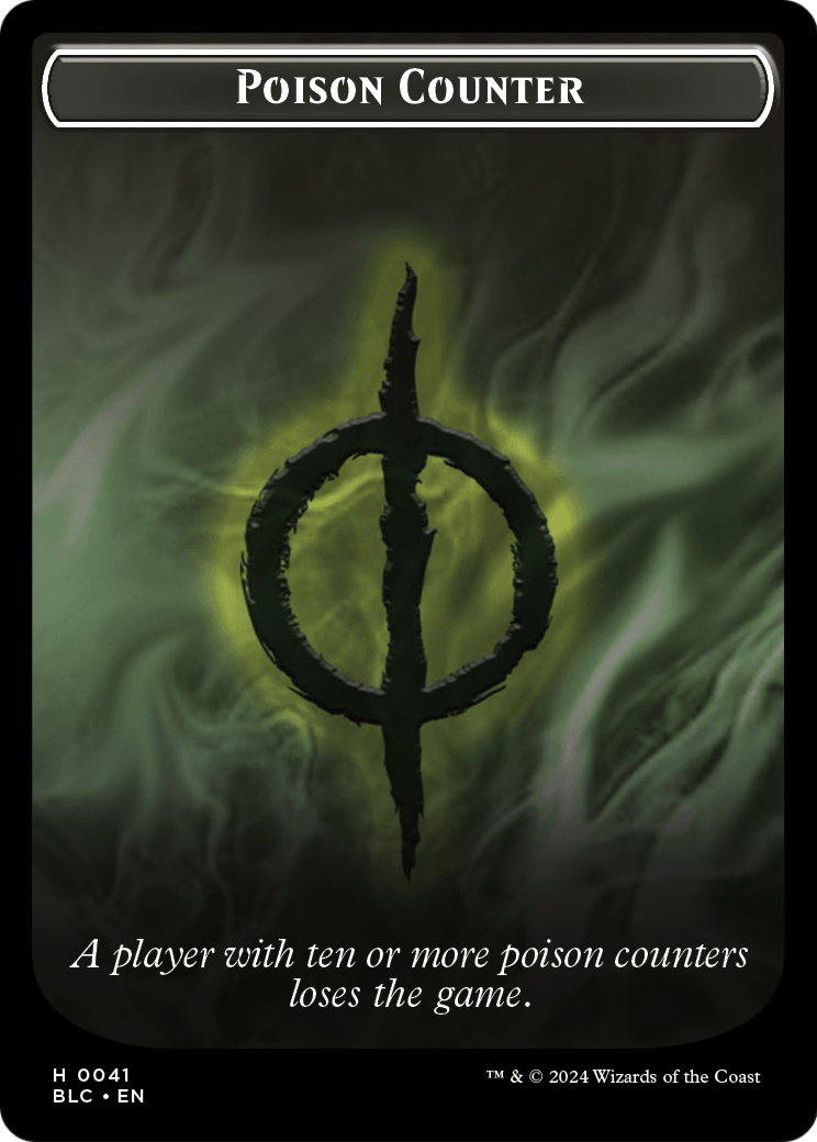 Poison Counter (TBLC-041) [Bloomburrow Commander Tokens]