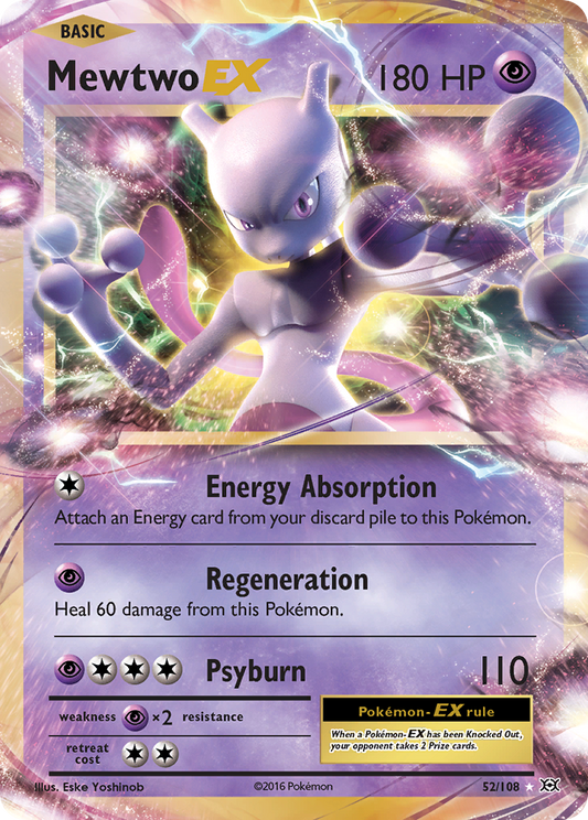 Mewtwo EX (52/108) [XY : Évolutions]