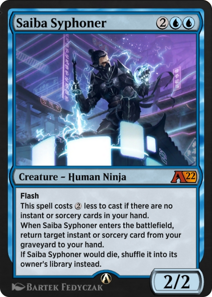 Saiba Syphoner (YNEO-011) [Alchemy: Kamigawa]