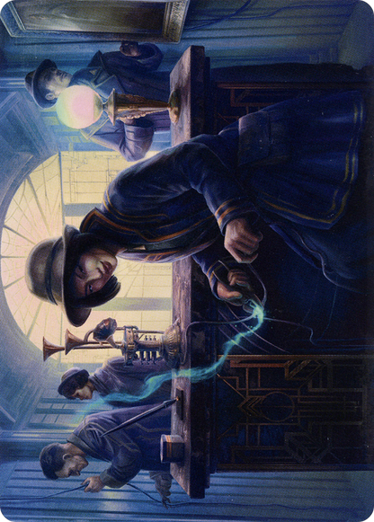 Wiretapping // Wiretapping (ASNC-015) (Borderless) [New Capenna Art Series]