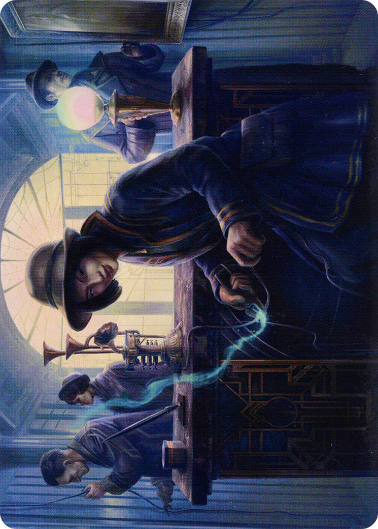 Wiretapping // Wiretapping (ASNC-015) (Borderless) [New Capenna Art Series] Foil