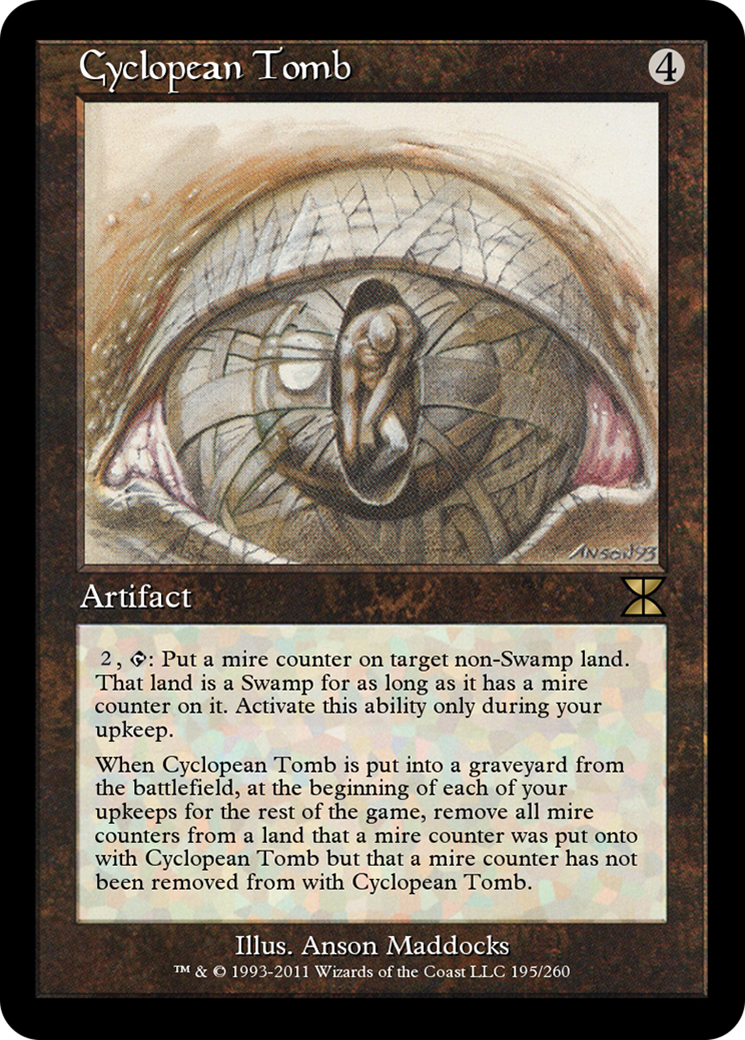 Cyclopean Tomb (ME4-195) [Masters Edition IV] Foil