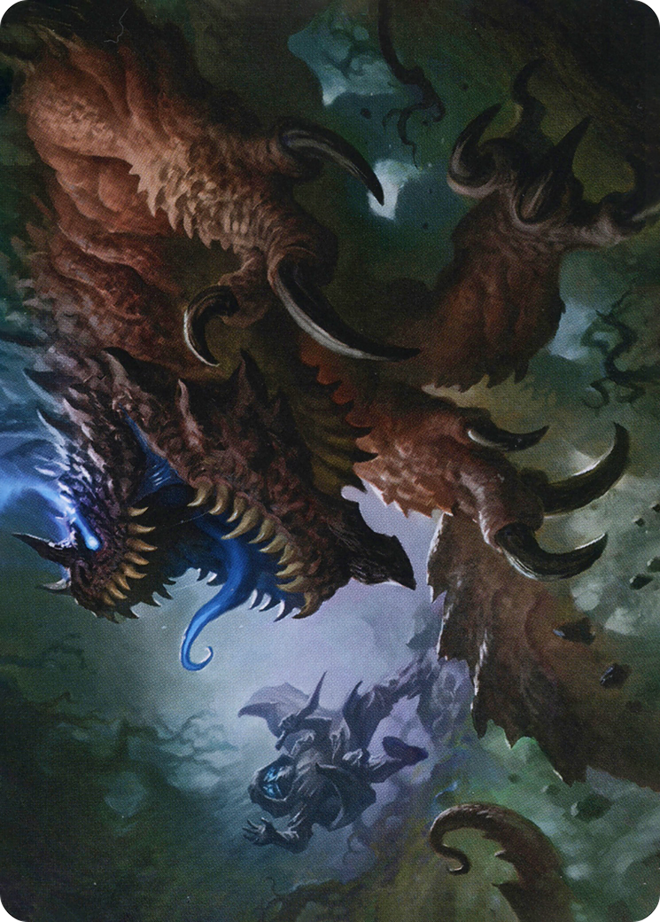Underdark Basilisk // Basilisk (AAFR-009) (Borderless) [Adventures in the Forgotten Realms Art Series] Foil
