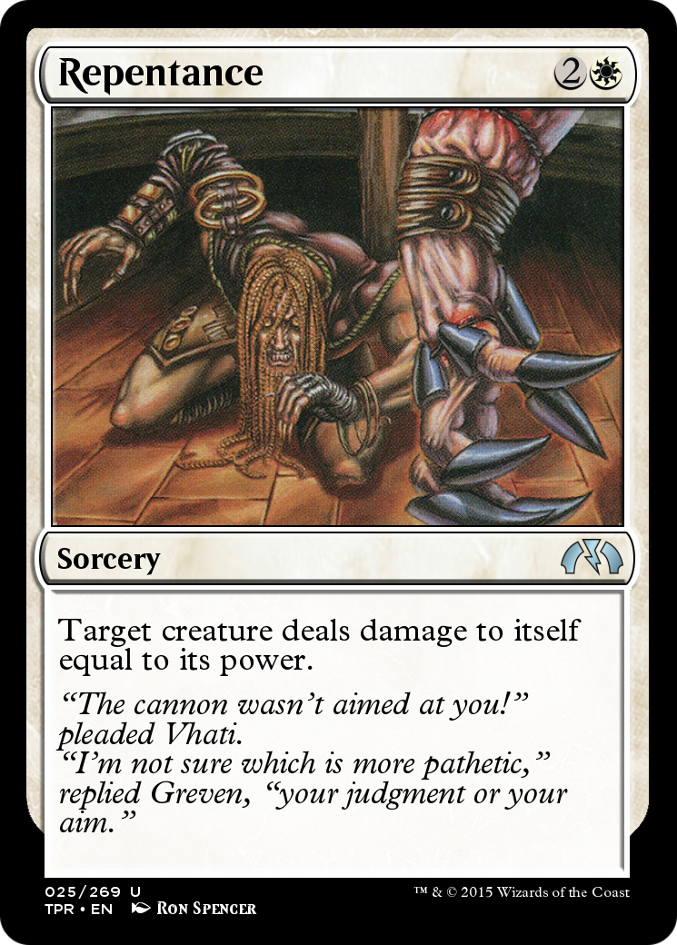Repentance (TPR-025) [Tempest Remastered] Foil