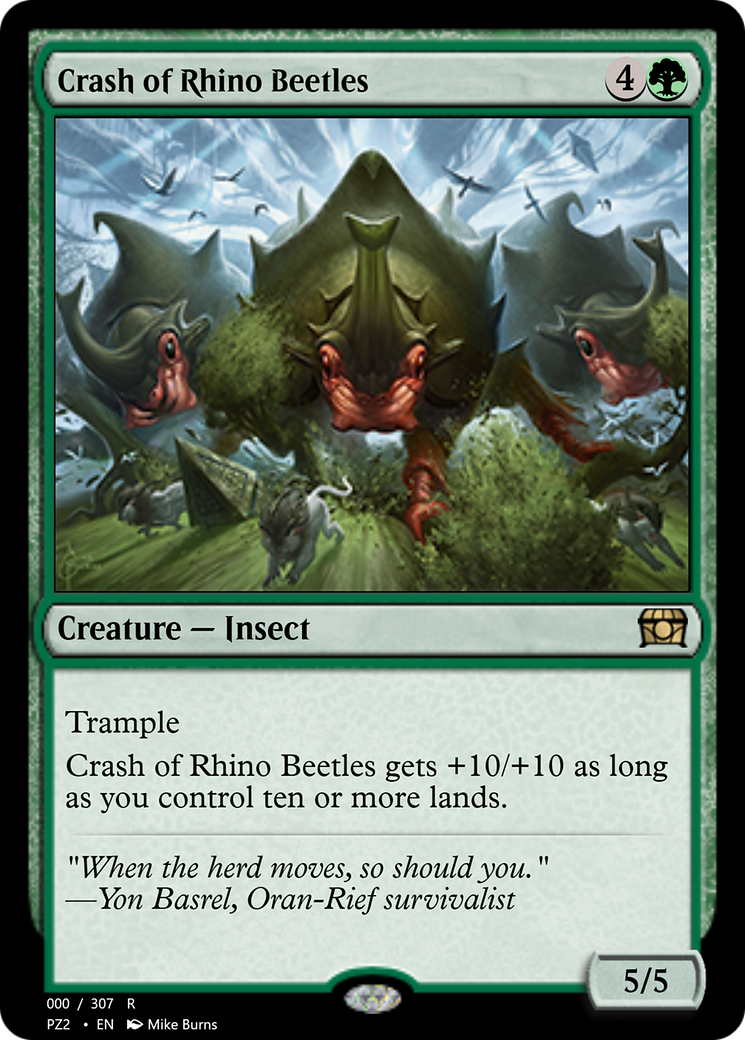 Crash of Rhino Beetles (PZ2-70693) [Treasure Chest]