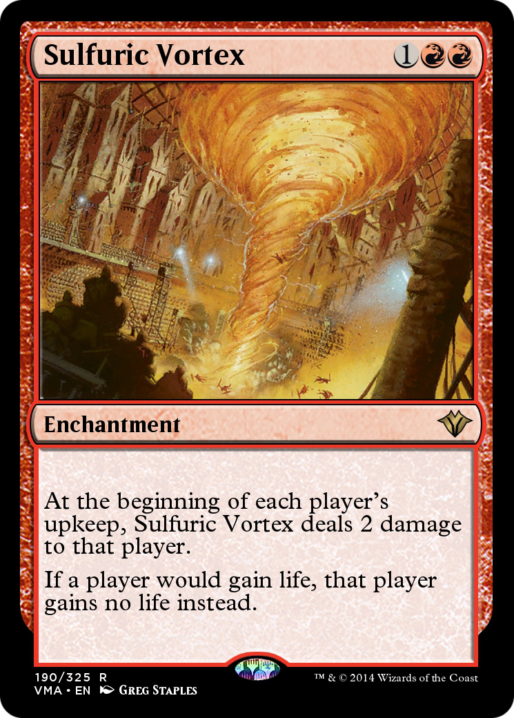 Sulfuric Vortex (VMA-190) [Vintage Masters] Foil