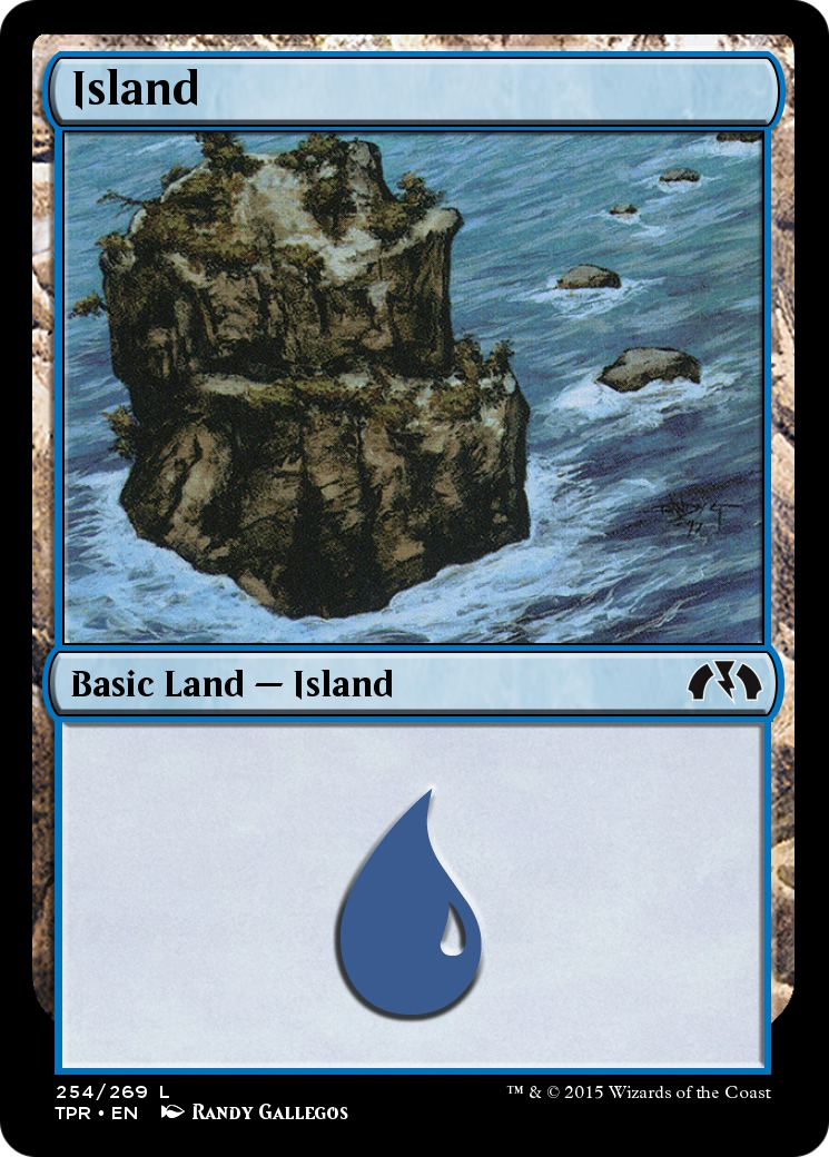 Island (TPR-254) [Tempest Remastered] Foil