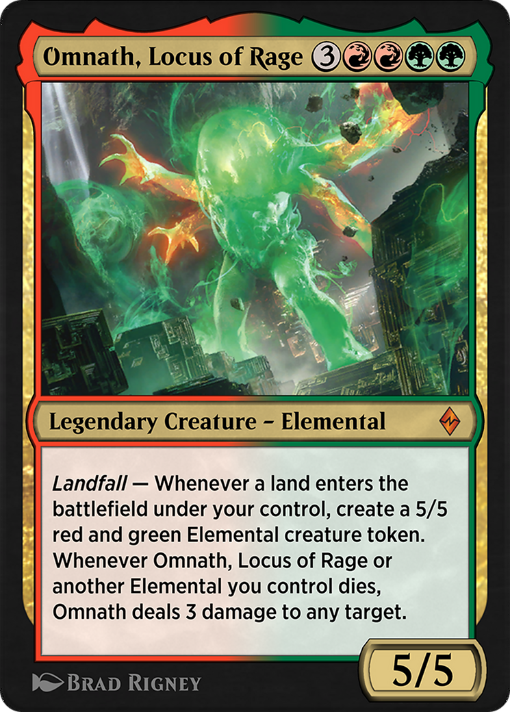 Omnath, Locus of Rage (EA3-017) [Explorer Anthology 3]