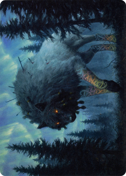 Sarulf, Realm Eater // Sarulf, Realm Eater (ASKHM-065) (Borderless) [Art Series: Kaldheim]