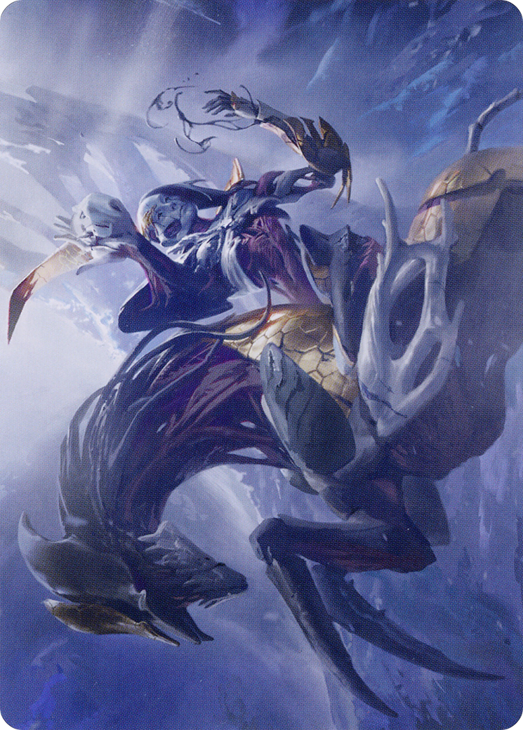 Ria Ivor, Bane of Bladehold // Ria Ivor, Bane of Bladehold (AONE-053) (Borderless) [Phyrexia: All Will Be One Art Series] Foil