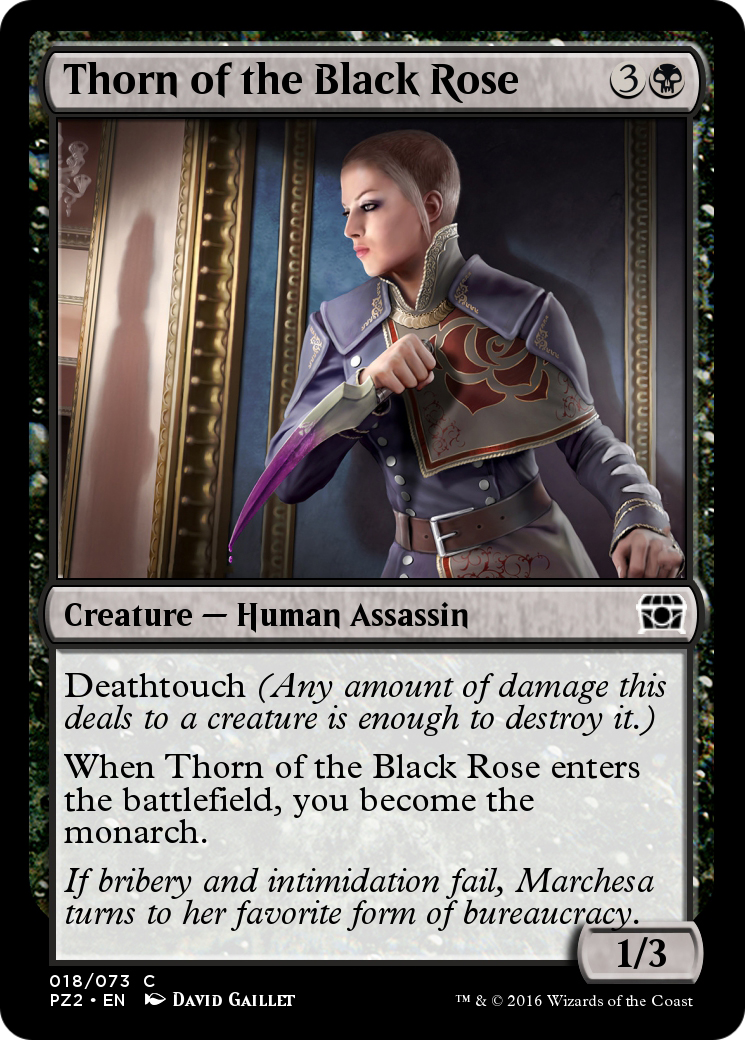 Thorn of the Black Rose (PZ2-018) [Treasure Chest]