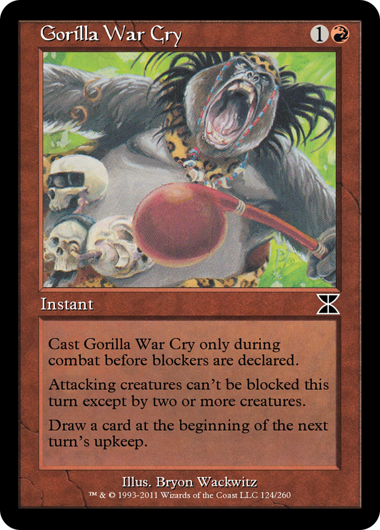 Gorilla War Cry (ME4-124) [Masters Edition IV] Foil