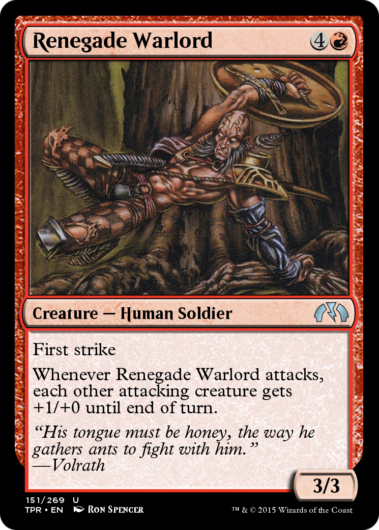 Renegade Warlord (TPR-151) [Tempest Remastered]