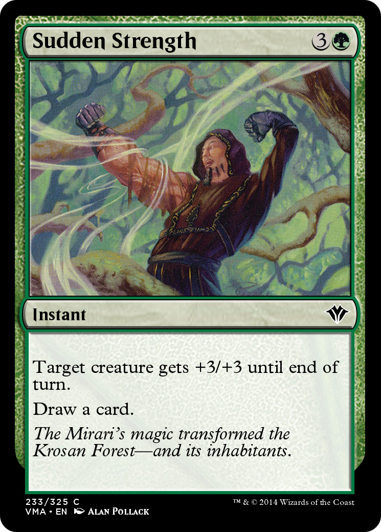 Sudden Strength (VMA-233) [Vintage Masters] Foil