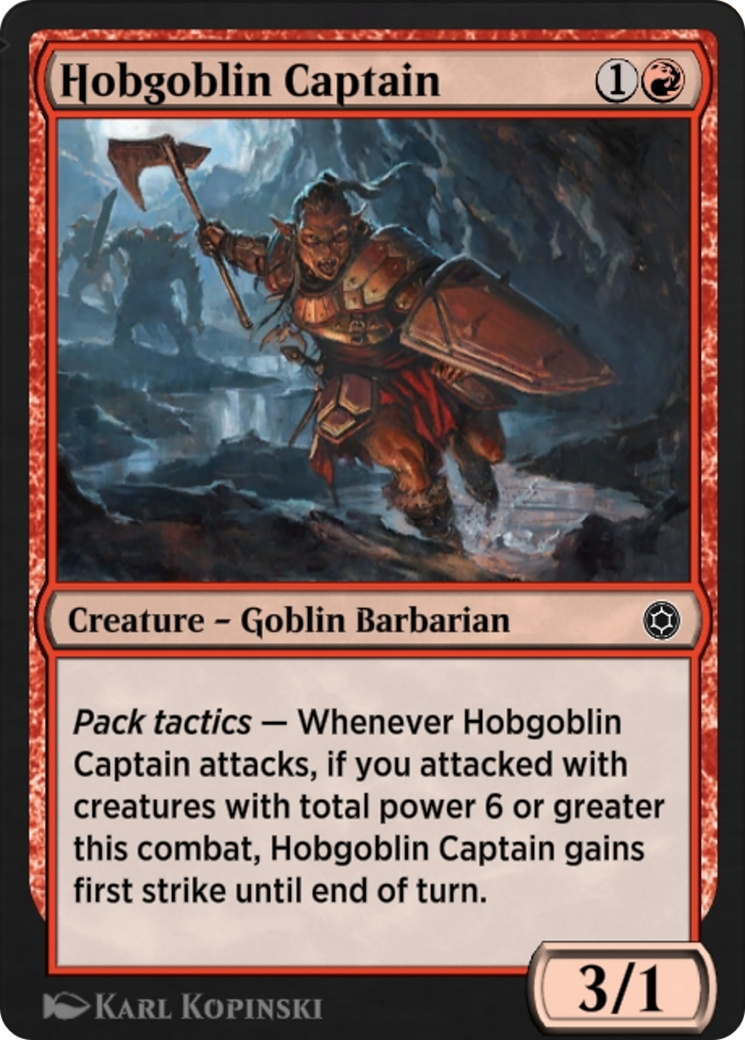 Hobgoblin Captain (HBG-183) [Alchemy Horizons: Baldur's Gate]