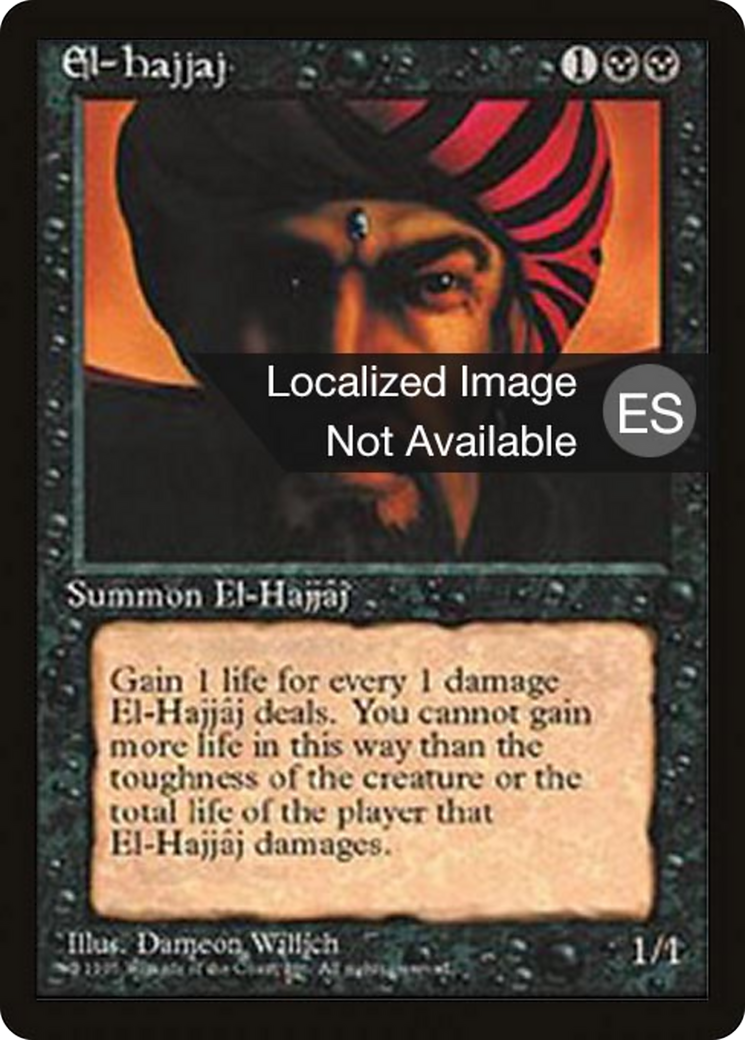 El-Hajjaj (4BB-134) [Fourth Edition Foreign Black Border]