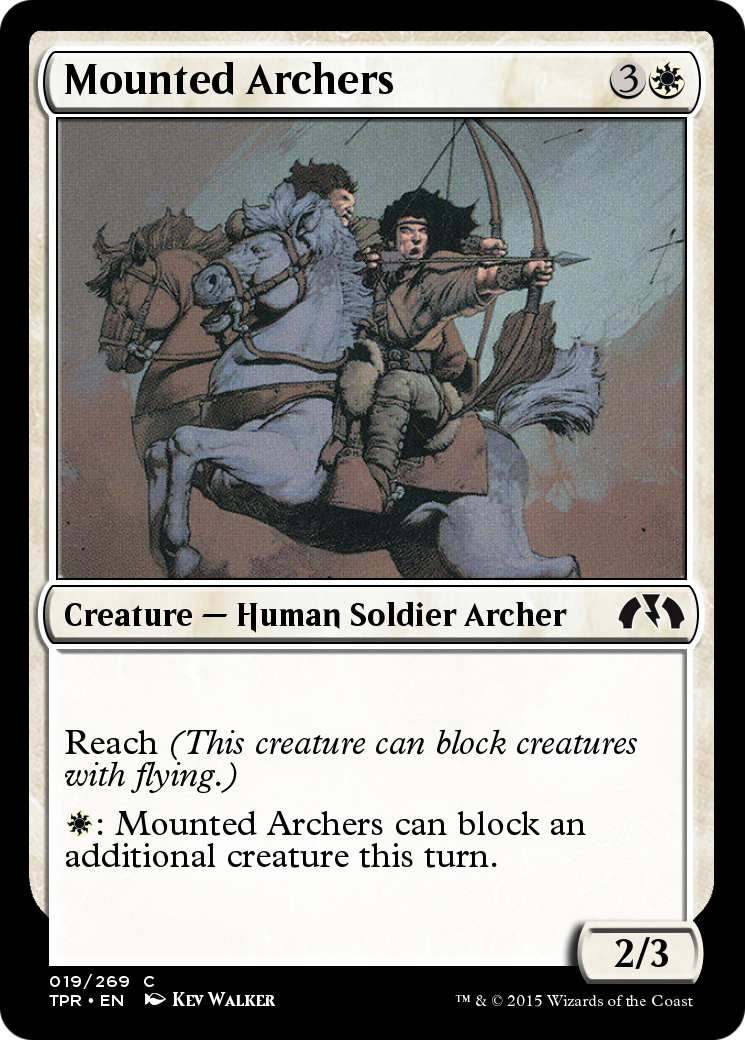 Mounted Archers (TPR-019) [Tempest Remastered]