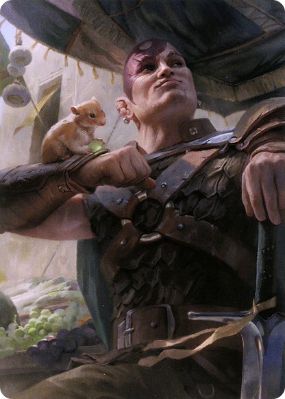 Minsc & Boo, Timeless Heroes // Minsc & Boo, Timeless Heroes (ACLB-038) (Borderless) [Battle for Baldur's Gate Art Series]
