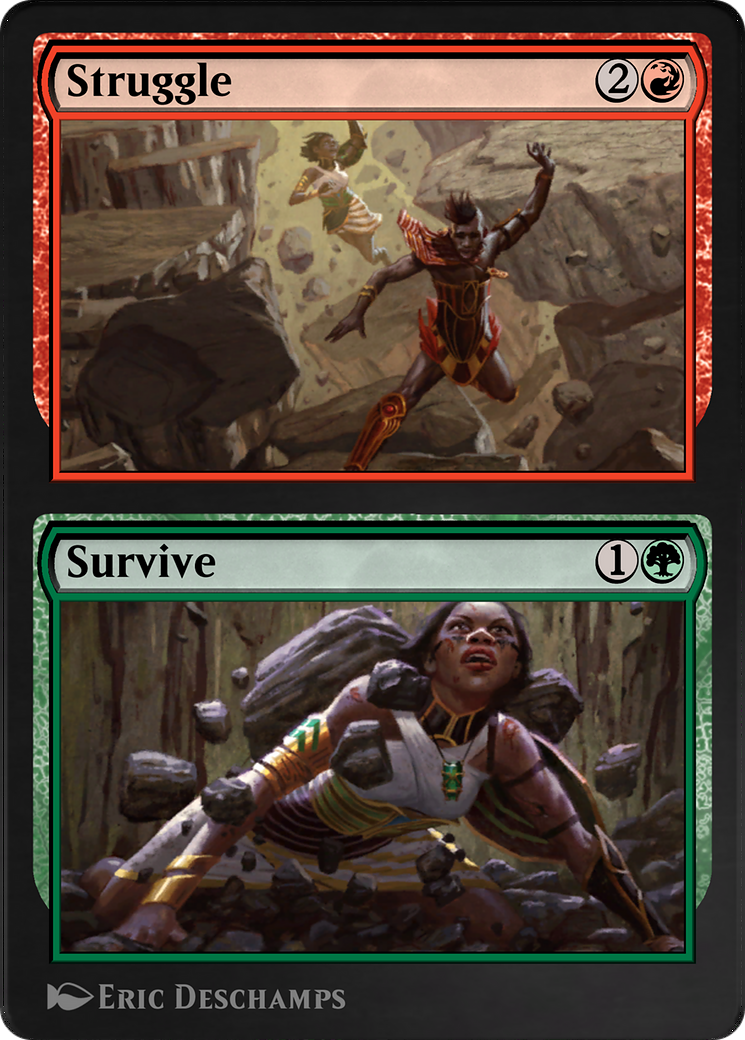 Struggle // Survive (AKR-265) [Amonkhet Remastered]