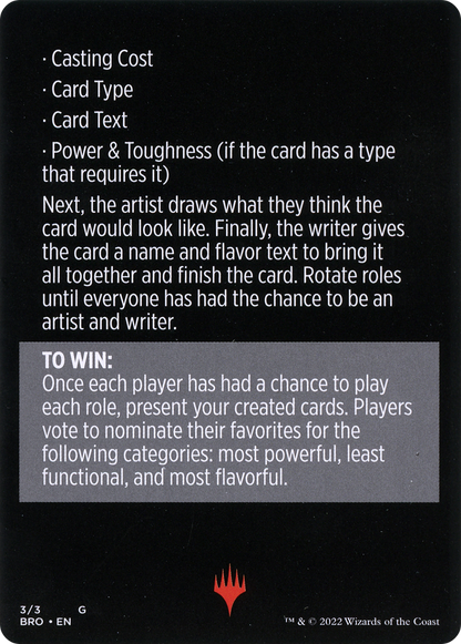 Look at Us, We're R&D // Look at Us, We're R&D (cont'd) (MBRO-003) [The Brothers' War Minigames] Foil