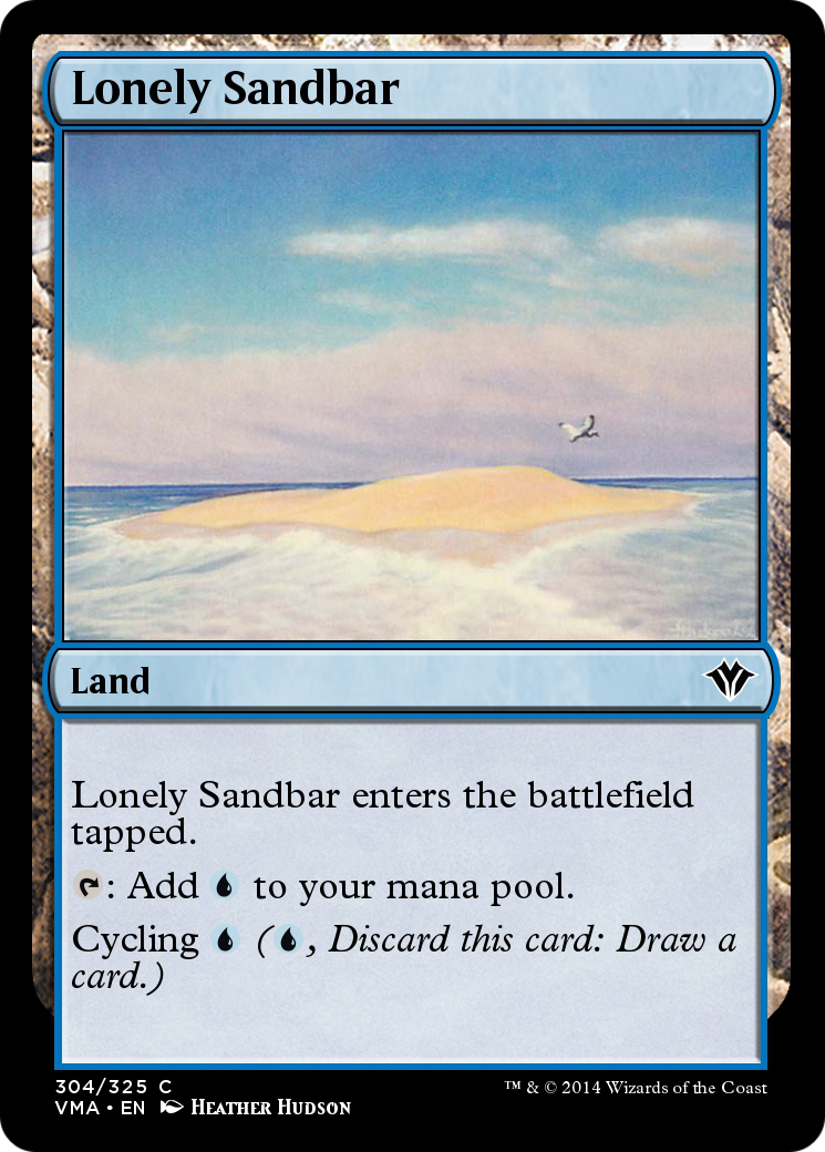 Lonely Sandbar (VMA-304) [Vintage Masters] Foil