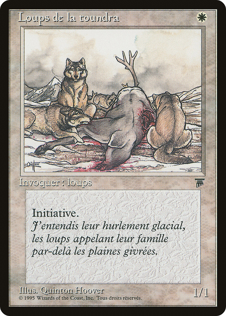 Tundra Wolves (French) - "Loups de la toundra" (REN-021) [Renaissance]