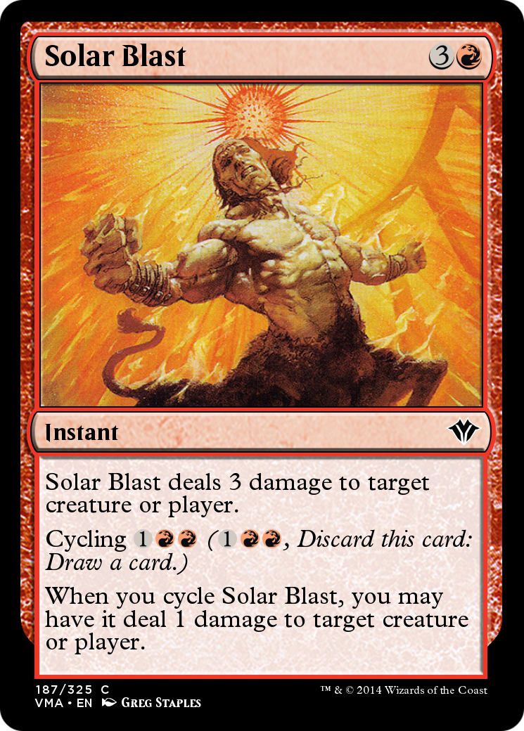Solar Blast (VMA-187) [Vintage Masters]