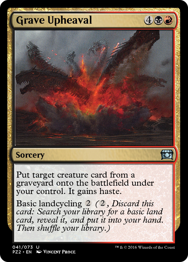 Grave Upheaval (PZ2-041) [Treasure Chest]
