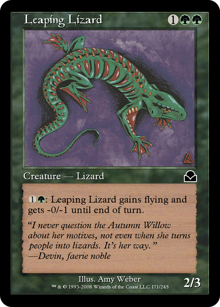 Leaping Lizard (ME2-171) [Masters Edition II]